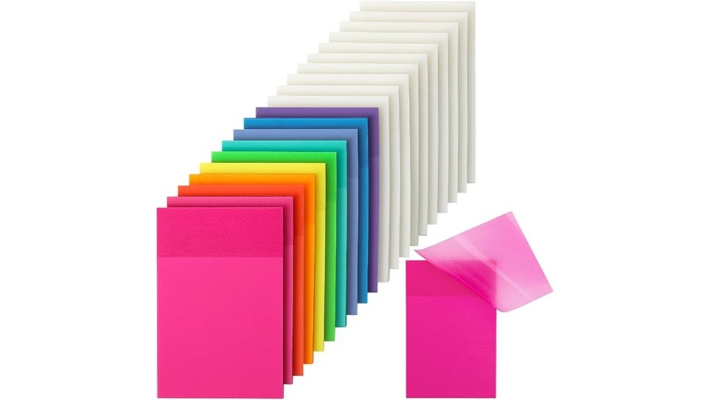 1000 transparent 3x2 notes