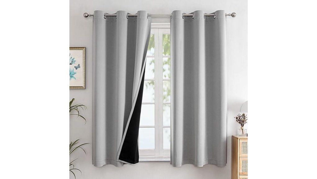 100 blackout curtain panels