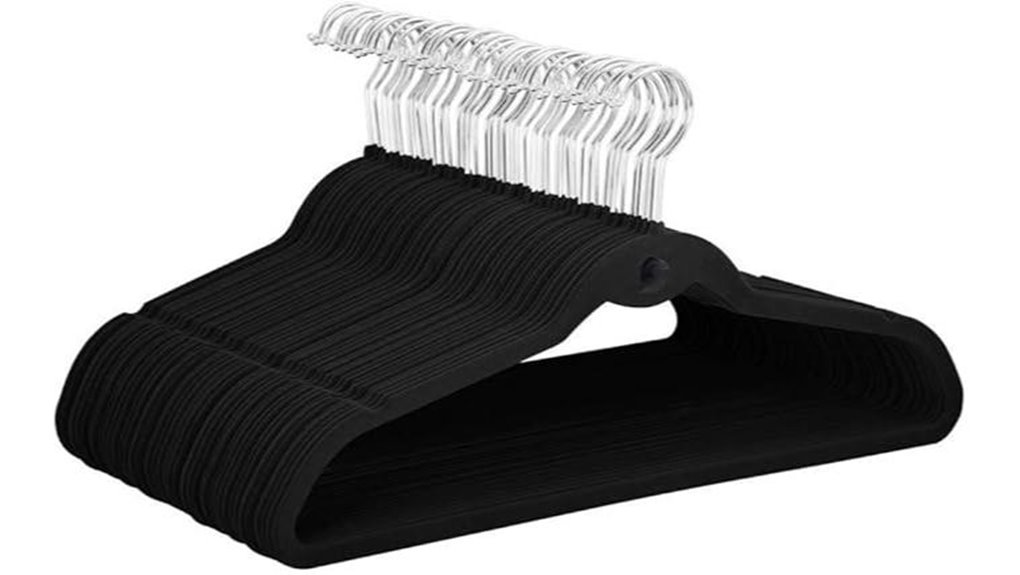 100 velvet swivel hangers
