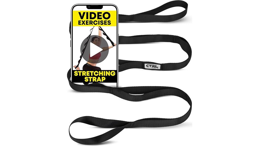 10 loop yoga stretch strap