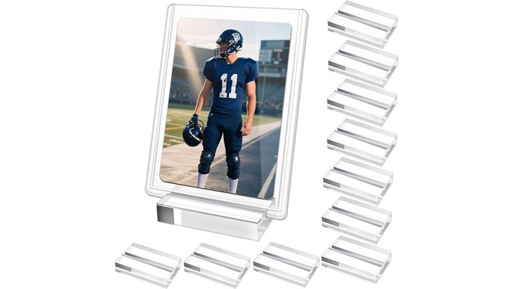 10 pack acrylic card holder
