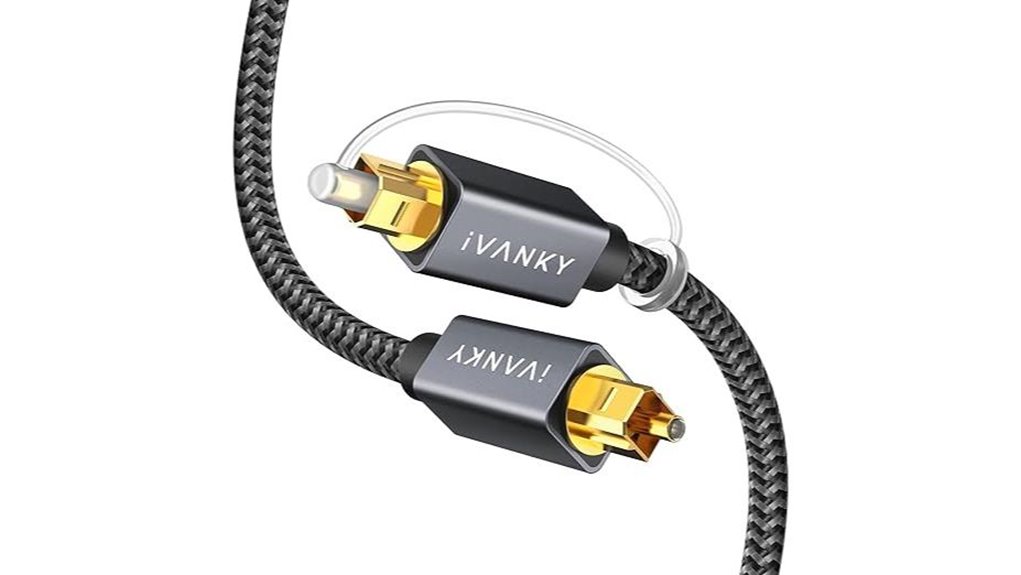 10ft toslink optical audio cable