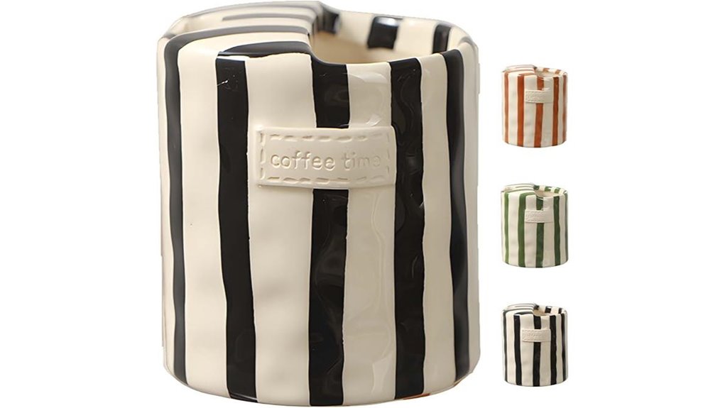 10oz double wall ceramic mug