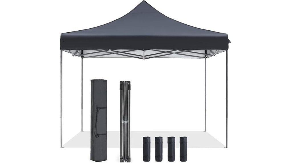 10x10 pop up waterproof canopy