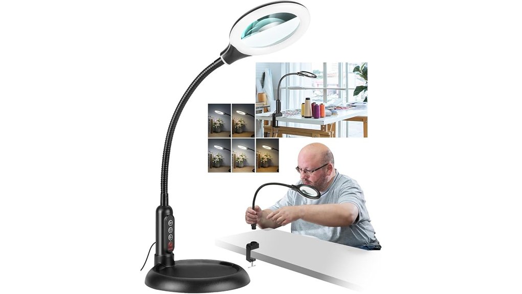 10x led 5 color clamp