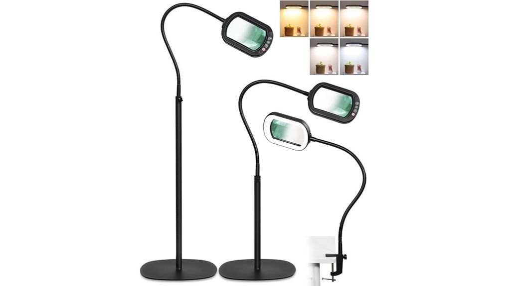 10x lighted rectangle magnifier