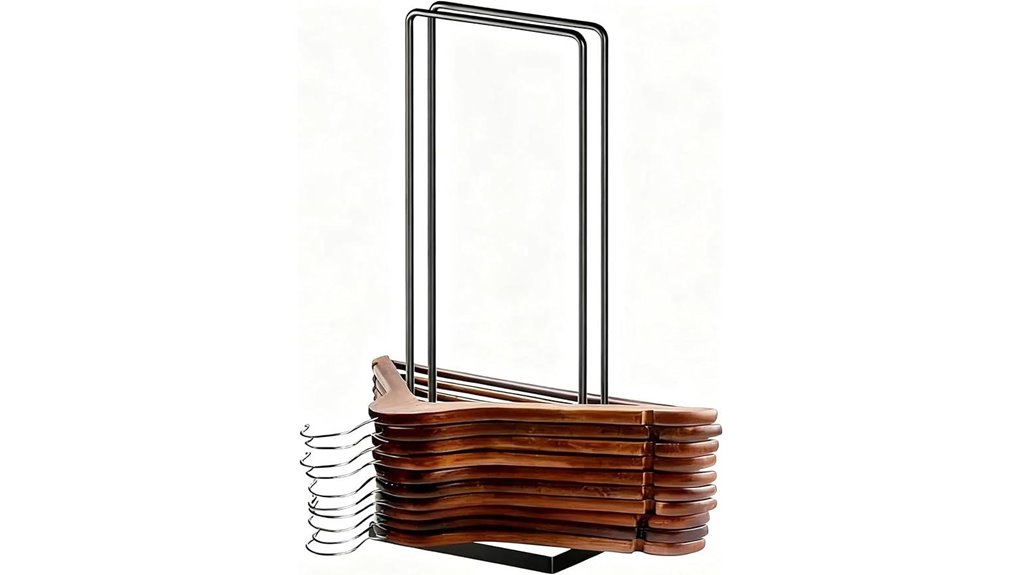 110 wire hanger stacker organizer