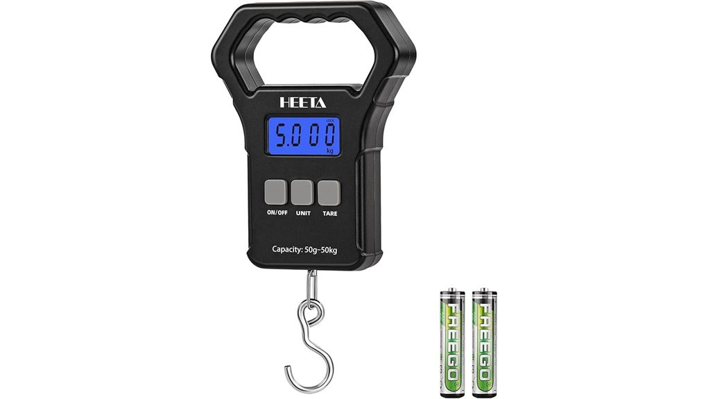 110lb digital portable hanging scale