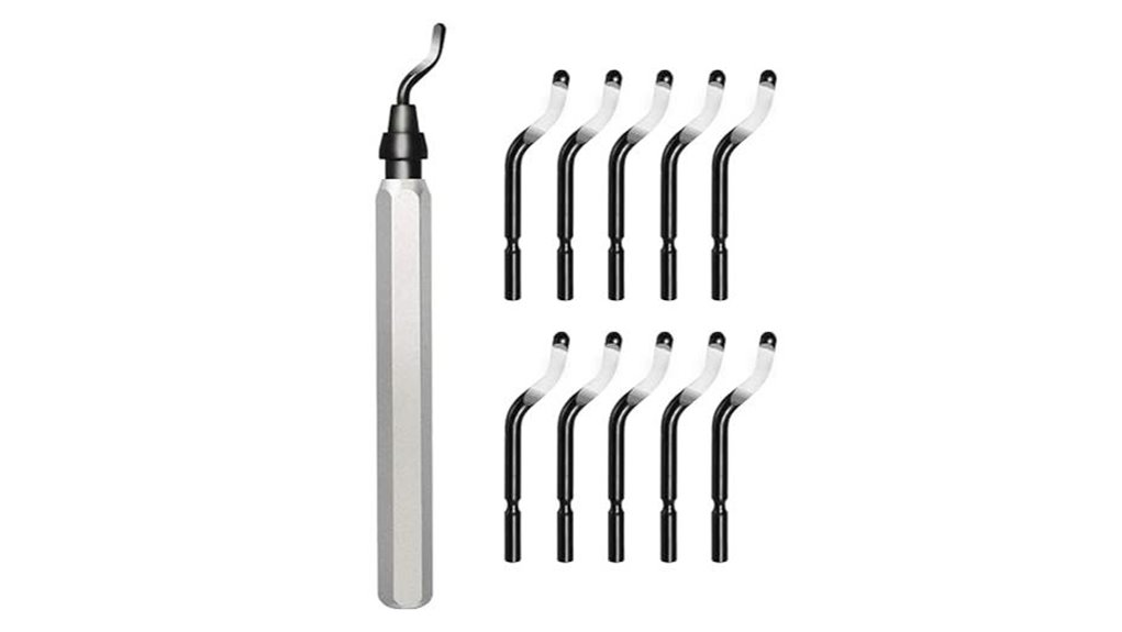11 blade deburring tool 3d printing compatible durable precision blades industrial grade accessory