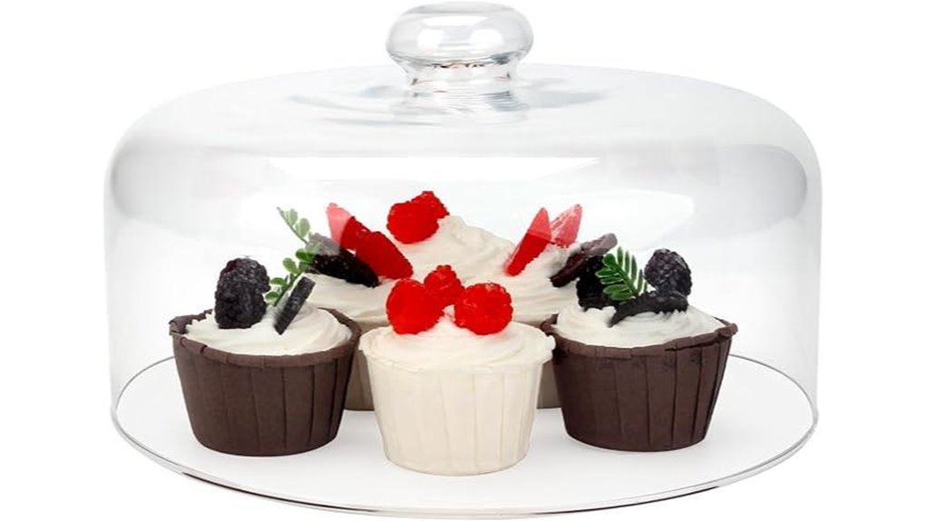 11 inch clear cake dome cover
