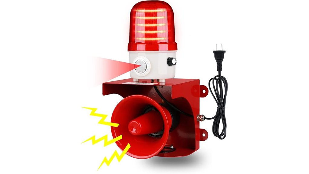 120db led motion alarm