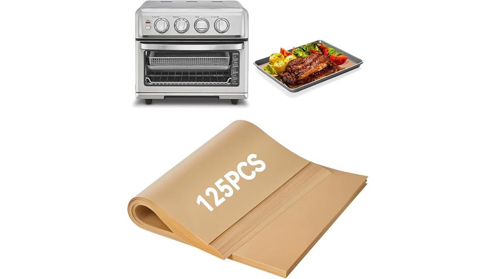 125pcs air fryer parchment liners