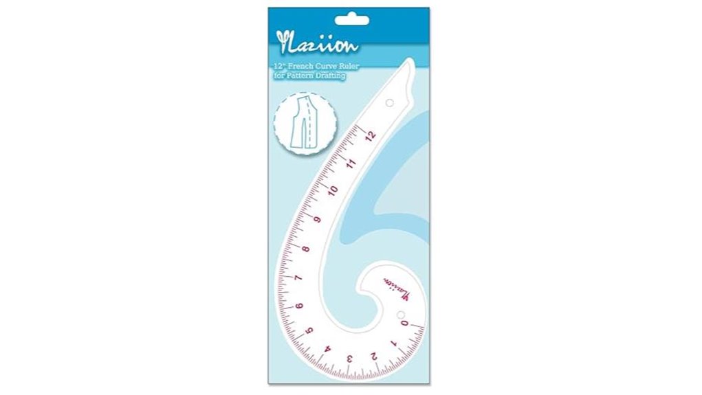 12 inch acrylic french curve