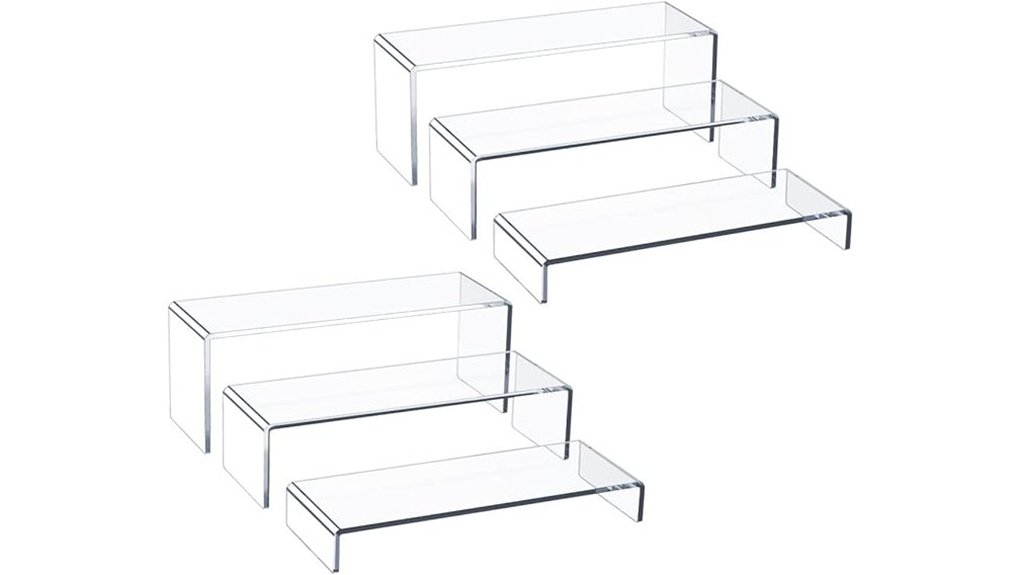 12 inch acrylic riser pack