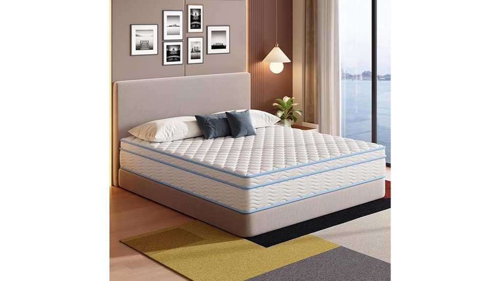 12 inch gel memory foam