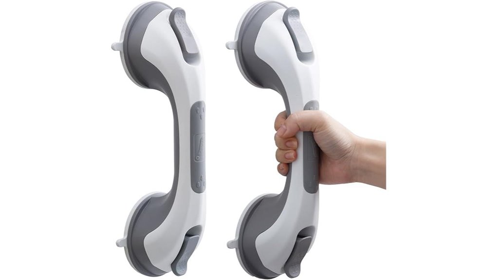 12 inch suction grab bars