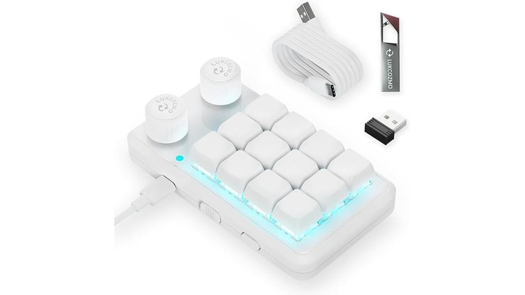 12 key wireless rgb macropad