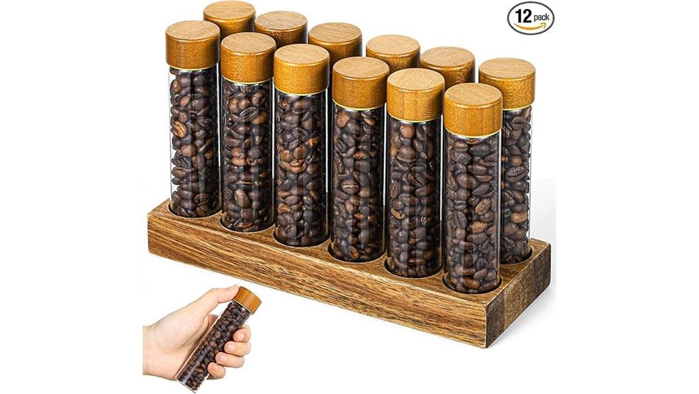 12 pack coffee storage tubes