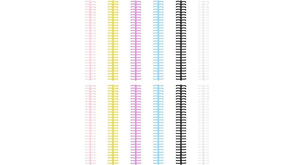 12 pack plastic 30 ring spirals