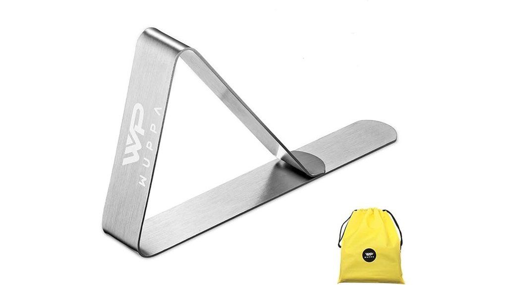 12 pack stainless steel tablecloth clips outdoor use