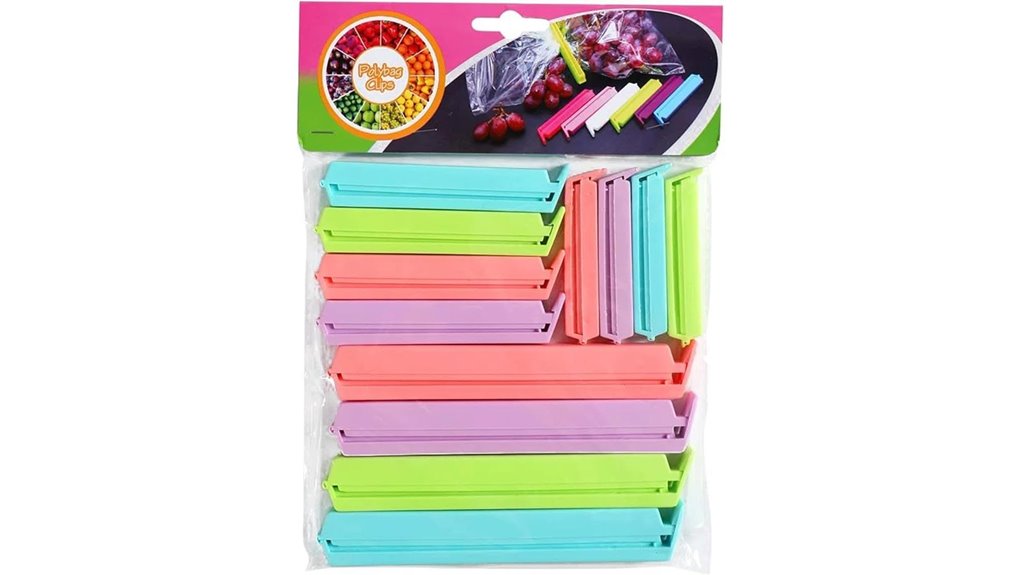 12 pcs chip clips set 3 sizes