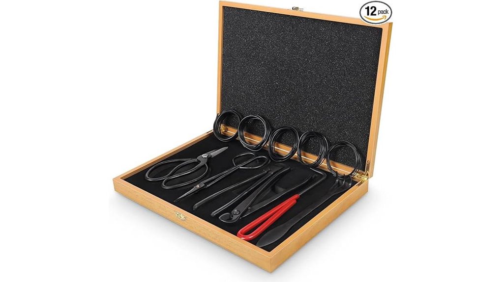 12 piece bonsai toolset