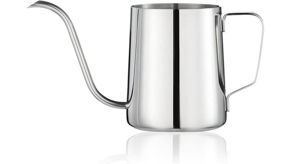 12oz stainless gooseneck pourover