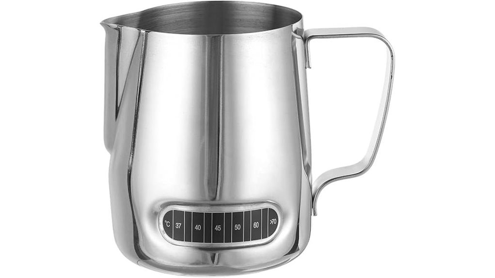 12oz stainless milk thermometer