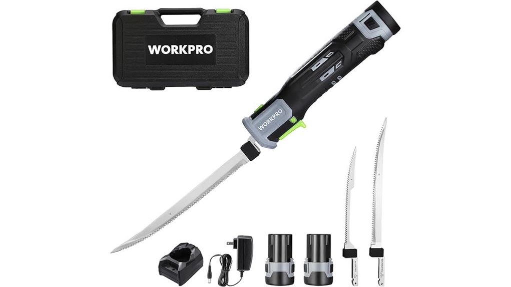 12v cordless electric fillet knife