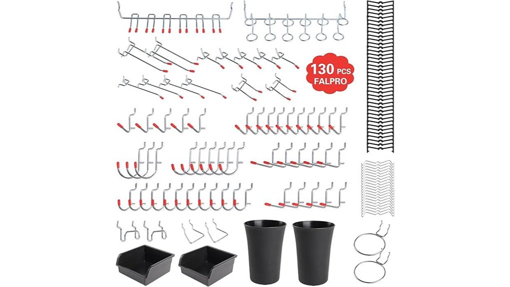130 piece one eighth hook set