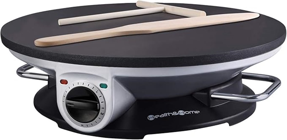 13 inch electric griddle crepe maker