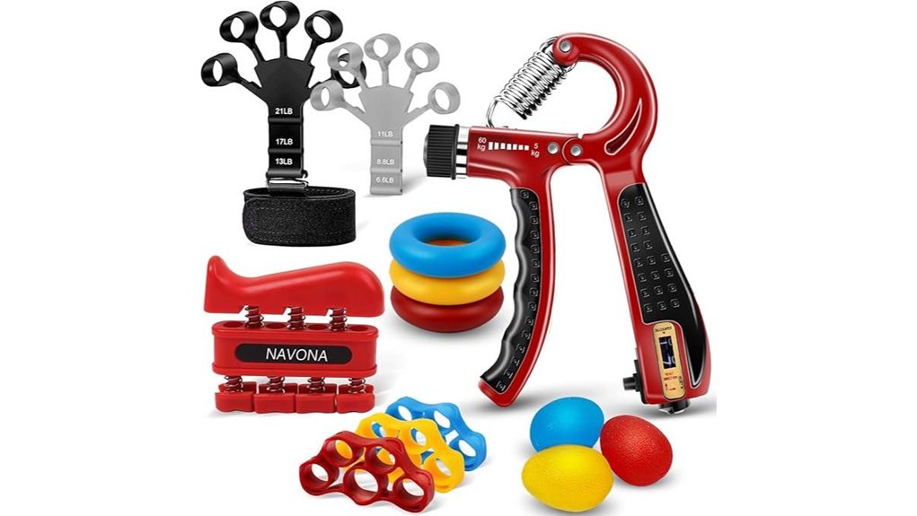 13 piece hand gripper kit