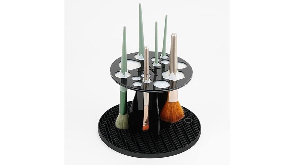 14 cavity acrylic drying rack