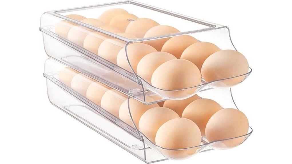 14 count clear egg holder