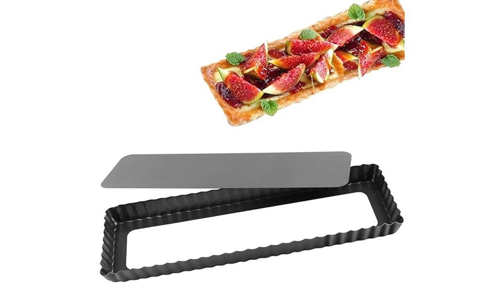 14 inch rectangular removable tart pan
