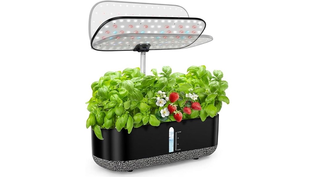 14 pod led hydroponic garden