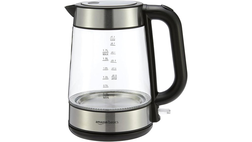 1500w bpa free 1 7l kettle