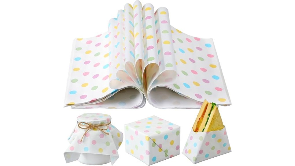 150 wax paper liners