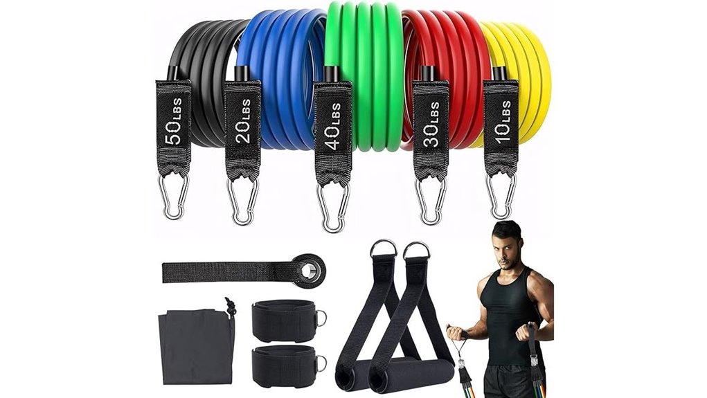 150lb 11 piece handle bands