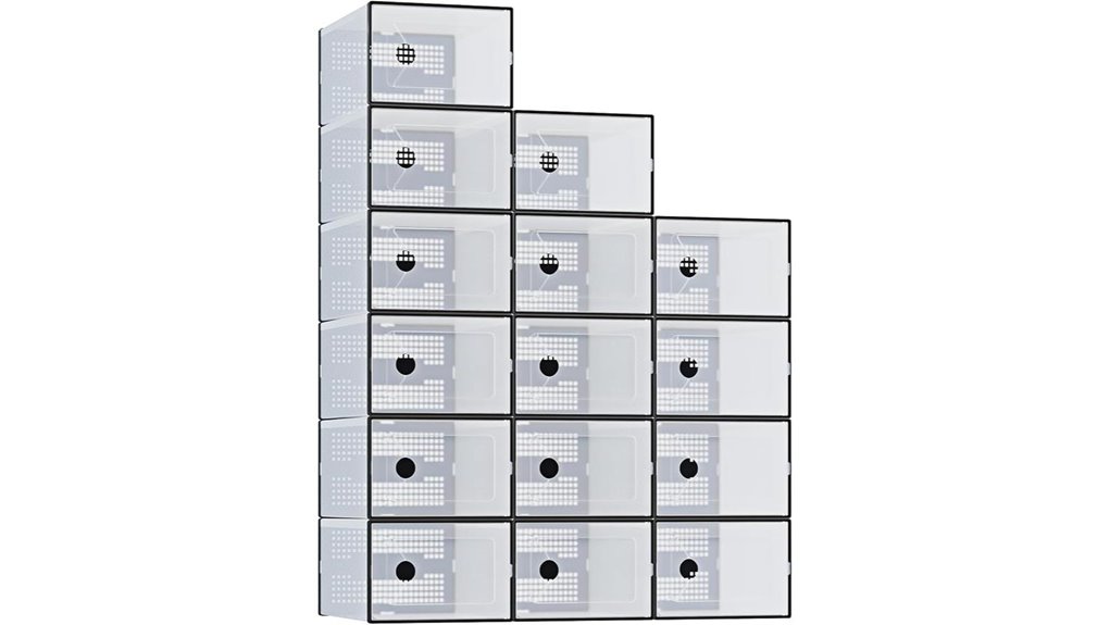 15 pack dumos stackable boxes