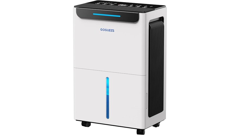 1600sqft 21pint dehumidifier timer
