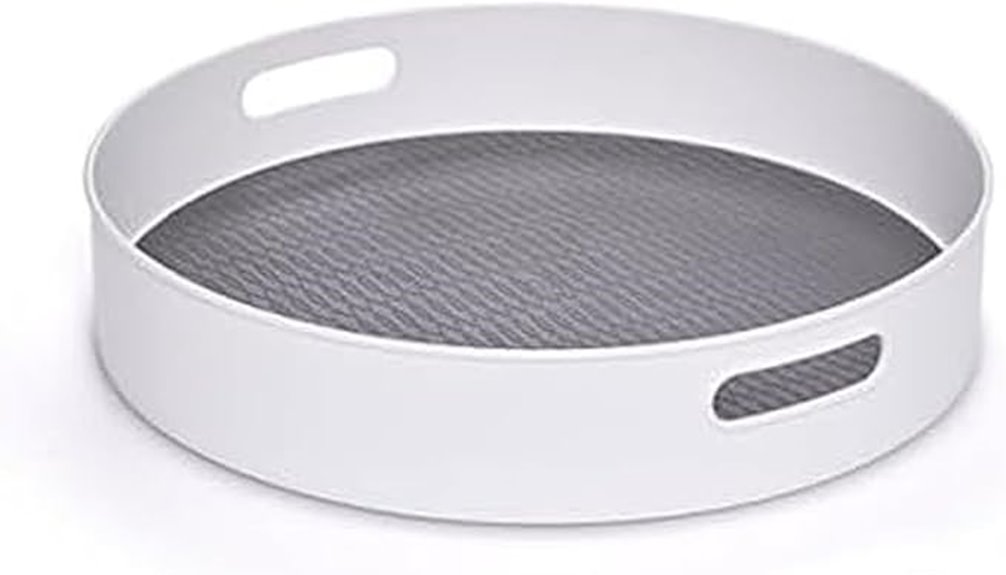 18 inch white gray organizer