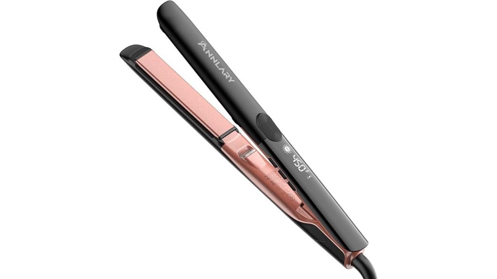 1 inch dual function titanium curler