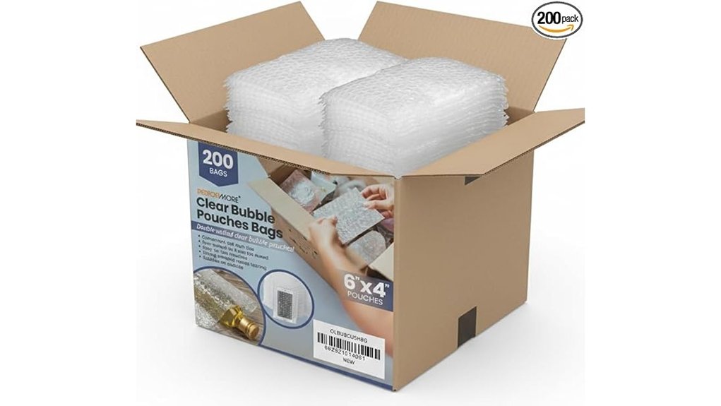 200 4x6 bubble wrap