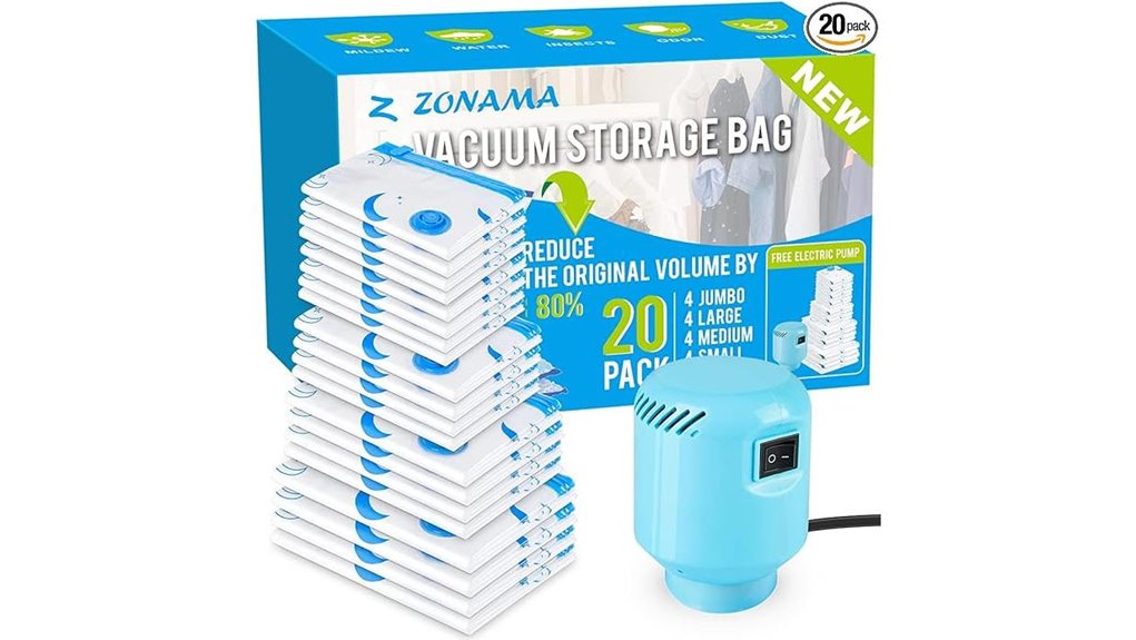 20 bag electric vacuum kit