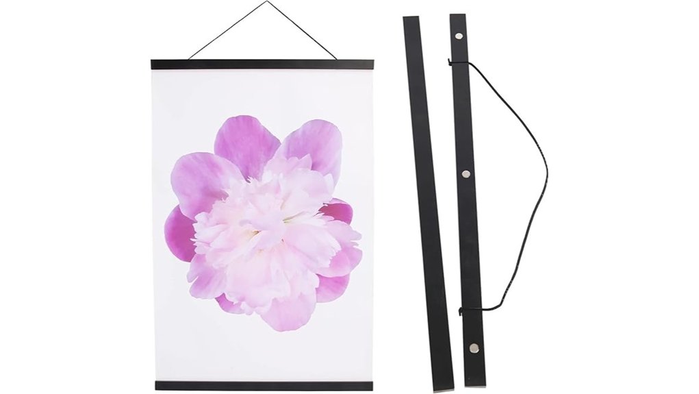 20 inch magnetic poster hanger