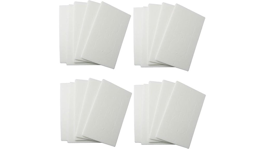 20 piece outlet gasket pads