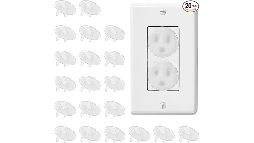 20 piece safety outlet covers