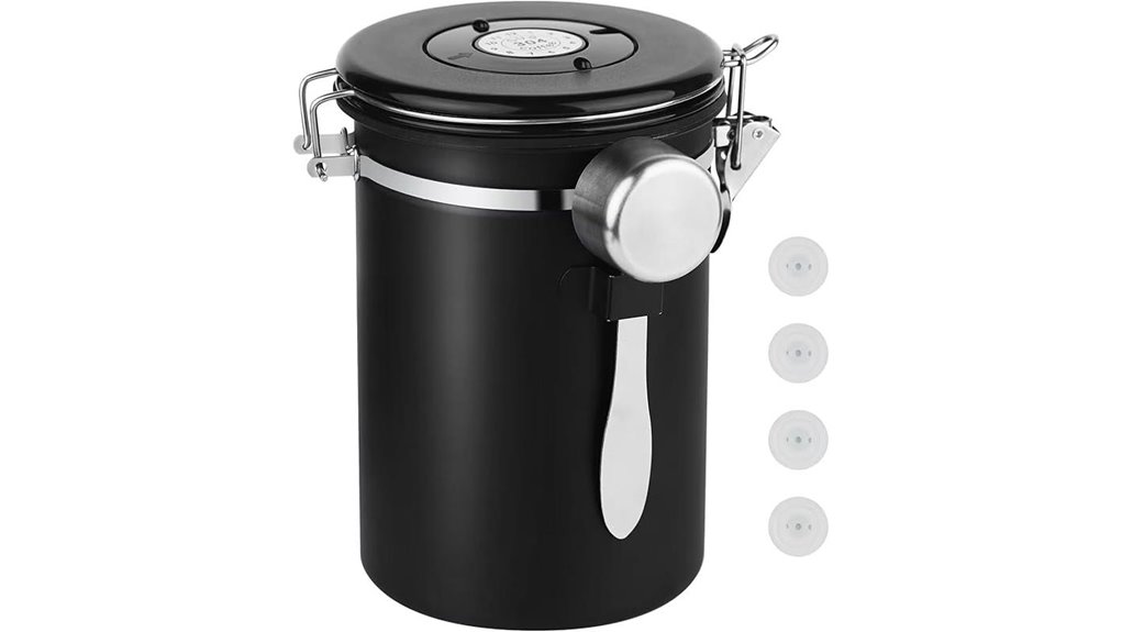 22oz airtight coffee canister