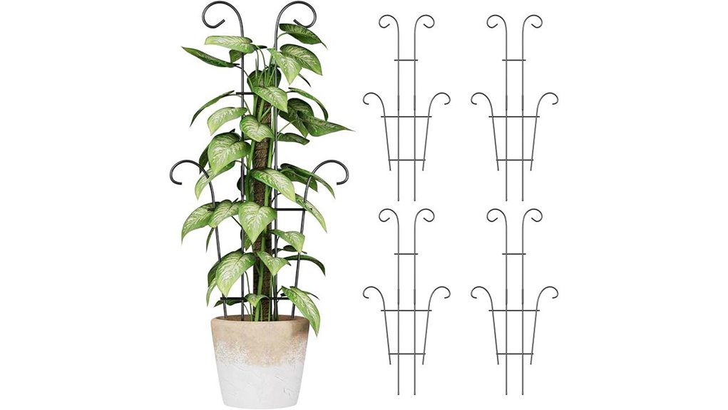23 6 inch rustproof metal trellis